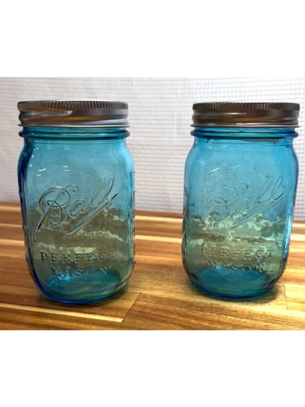 Set of 2 Blue Ball 